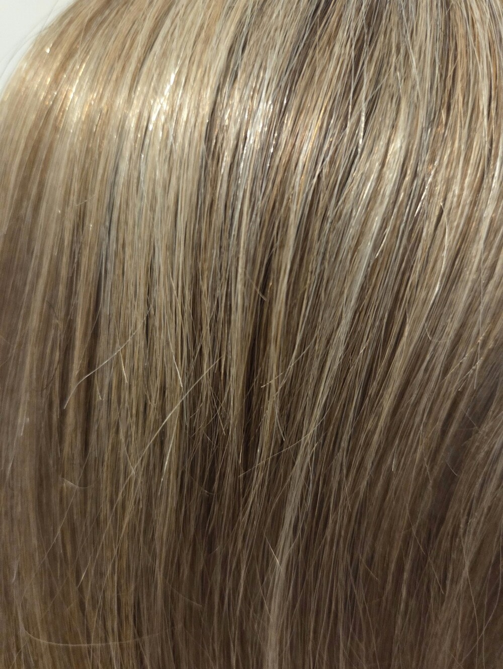 Human Hair Topper Golden Blonde - Picture 7 of 10